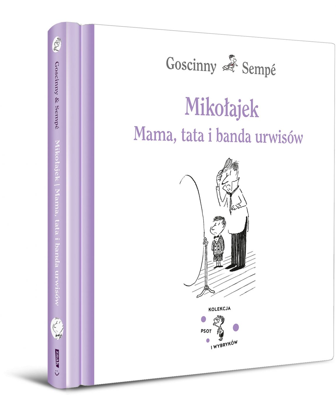 Okładka książki: Mikołajek. Mama, tata i banda urwisów