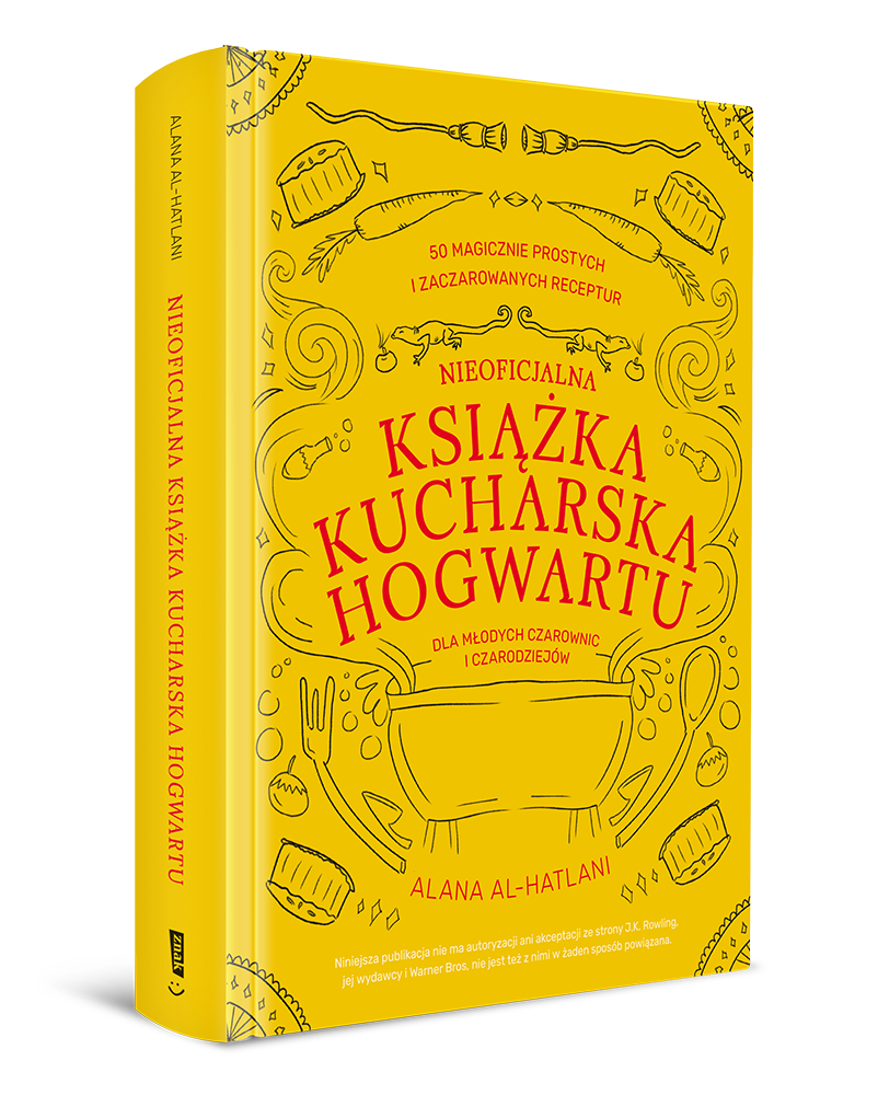 Okładka książki: Nieoficjalna książka kucharska Hogwartu dla młodych czarownic i czarodziejów