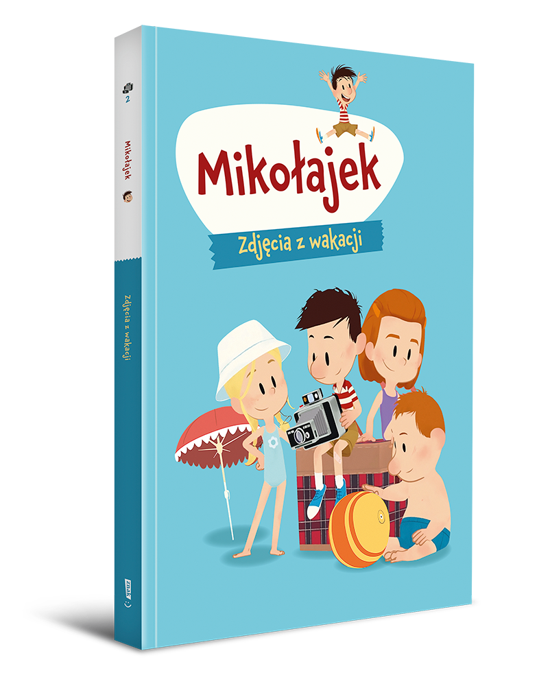 Okładka książki: Mikołajek. Zdjęcia z wakacji