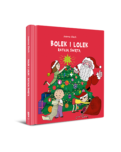 Okładka książki: Bolek i Lolek ratują święta