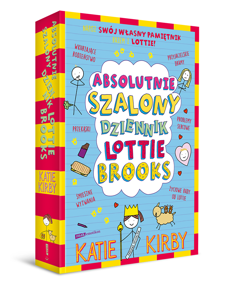 Okładka książki: Absolutnie szalony dziennik Lottie Brooks